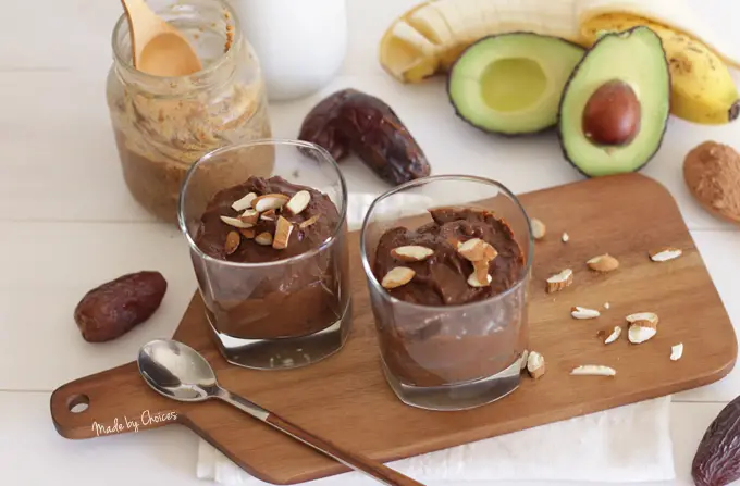 Mousse De Chocolate E Abacate Made By Choices