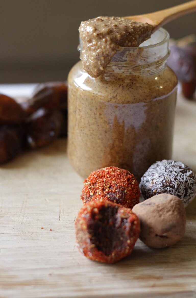 Trufas de tâmaras