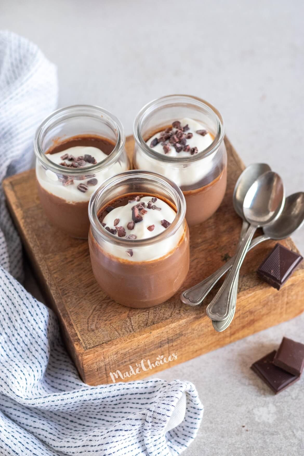 mousse de batata doce