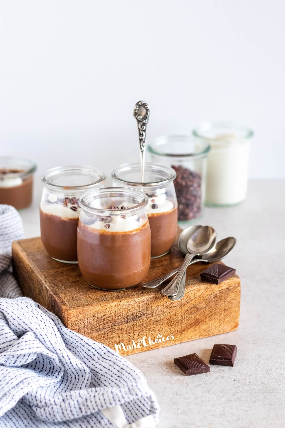 mousse de batata doce