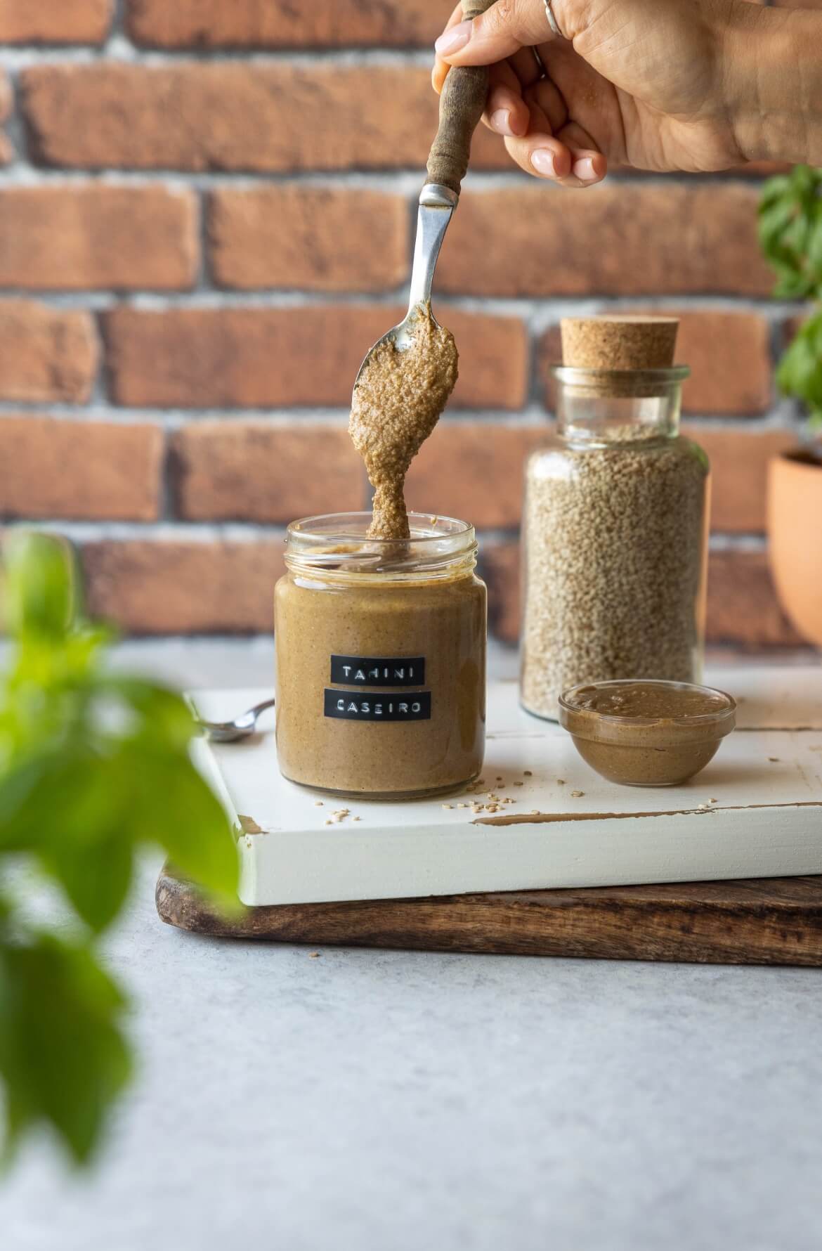 Como fazer tahini em casa (pasta de sésamo)