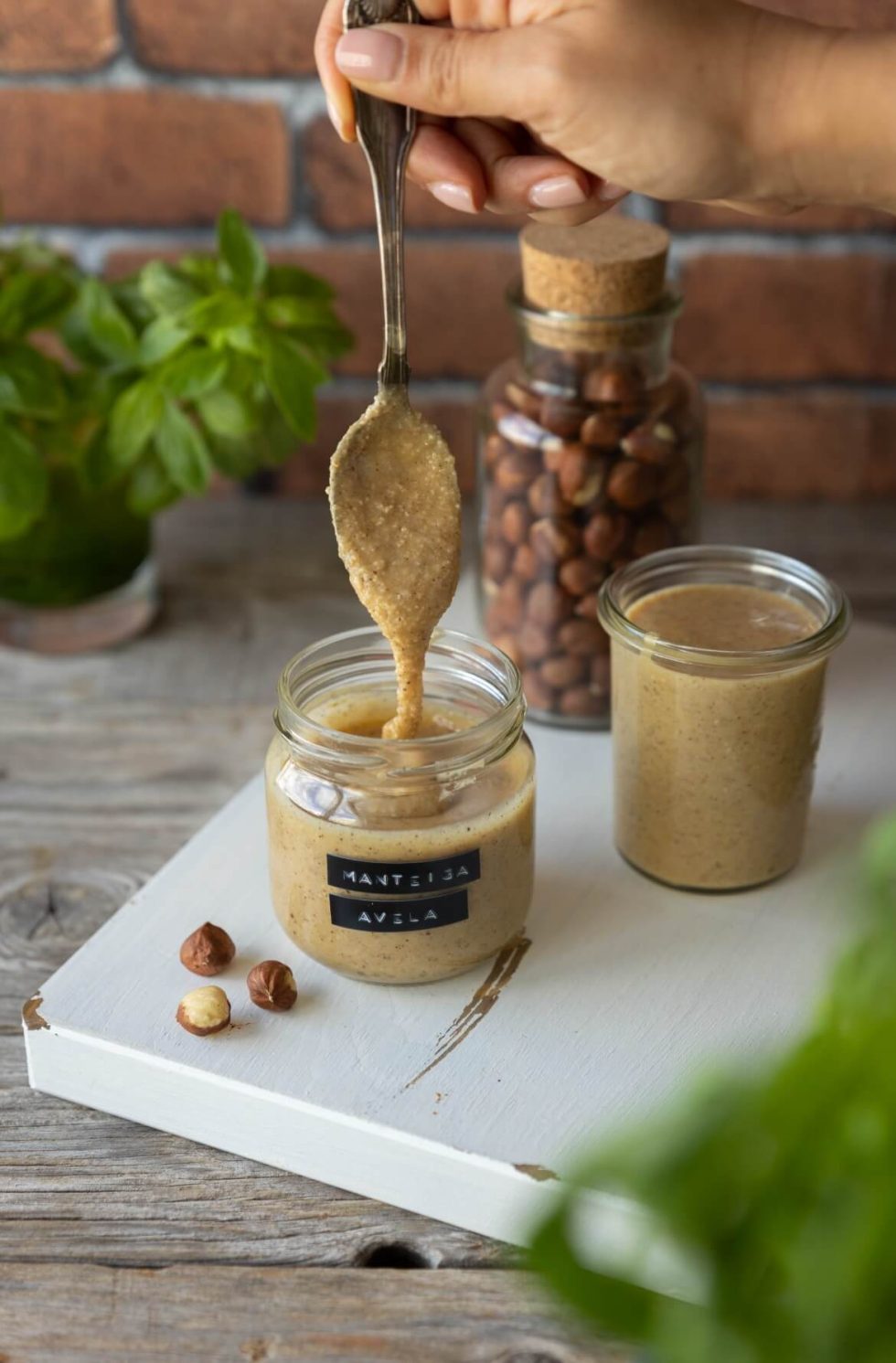 Como fazer manteiga de avelã Made by Choices