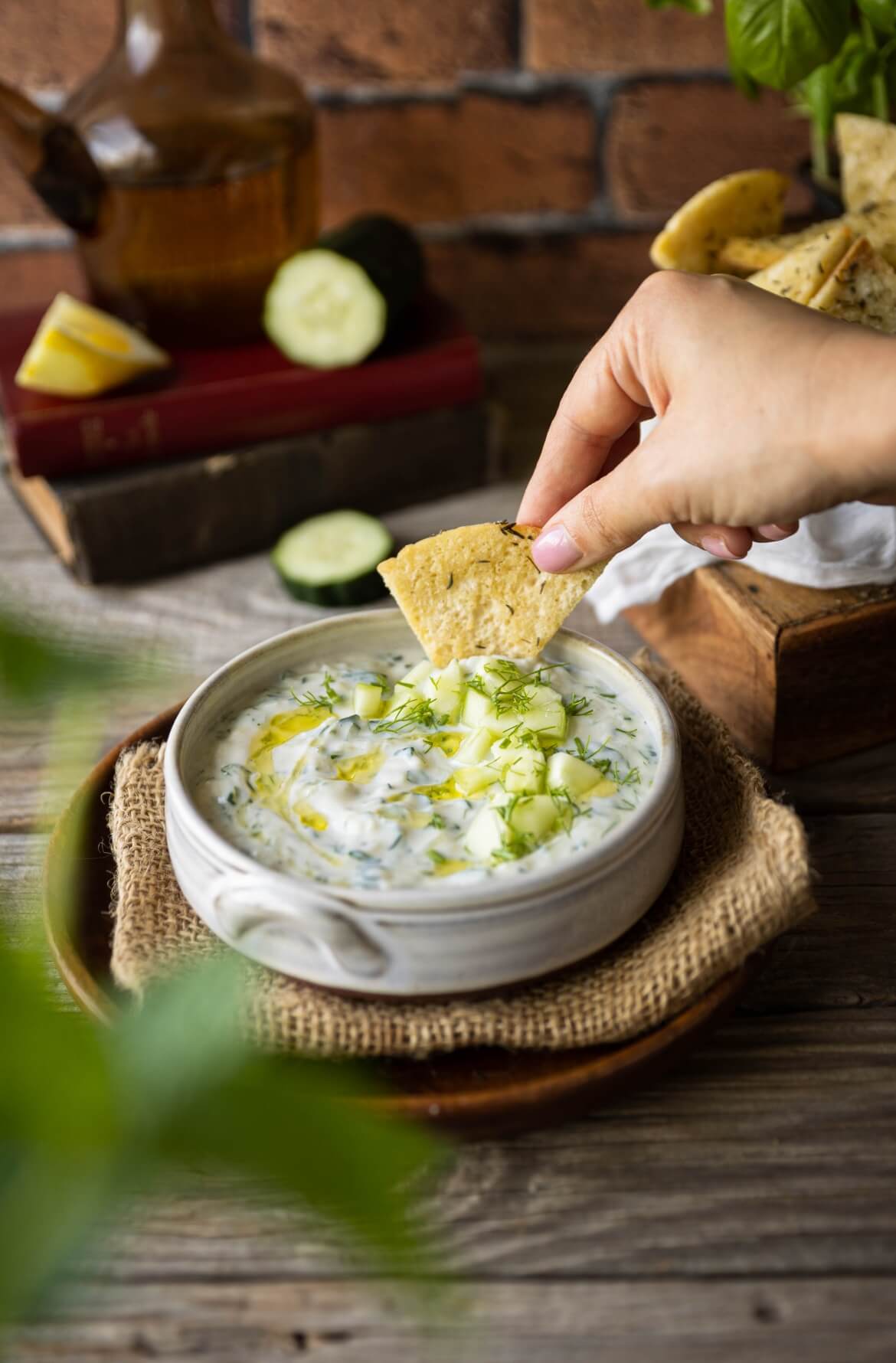 como fazer molho tzatziki